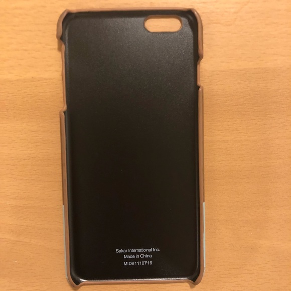 Wood and Tiffany’s Blue iPhone 6 Plus Case - Picture 6 of 6